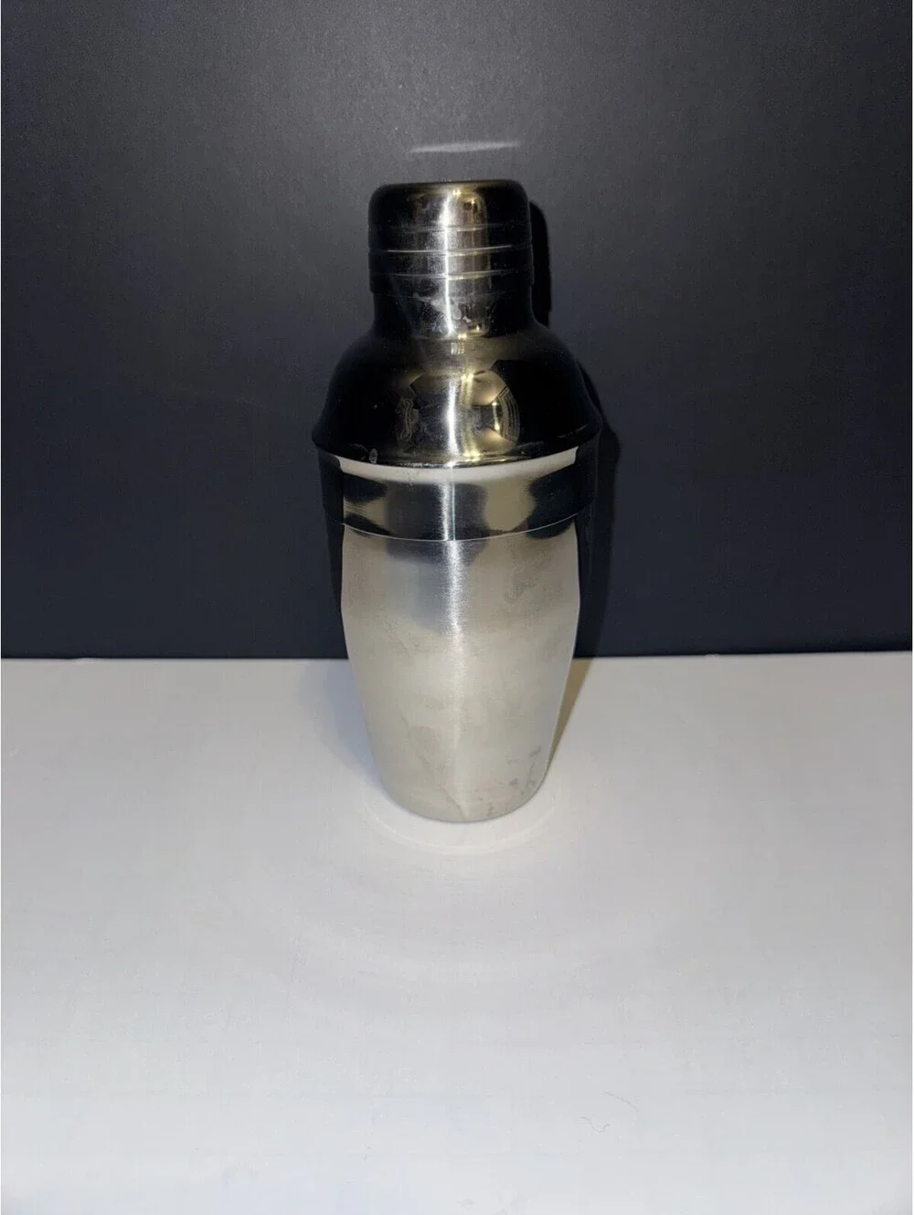 Cocktail Shaker Stainless Steel Bar Drink Mixer Premium Silver